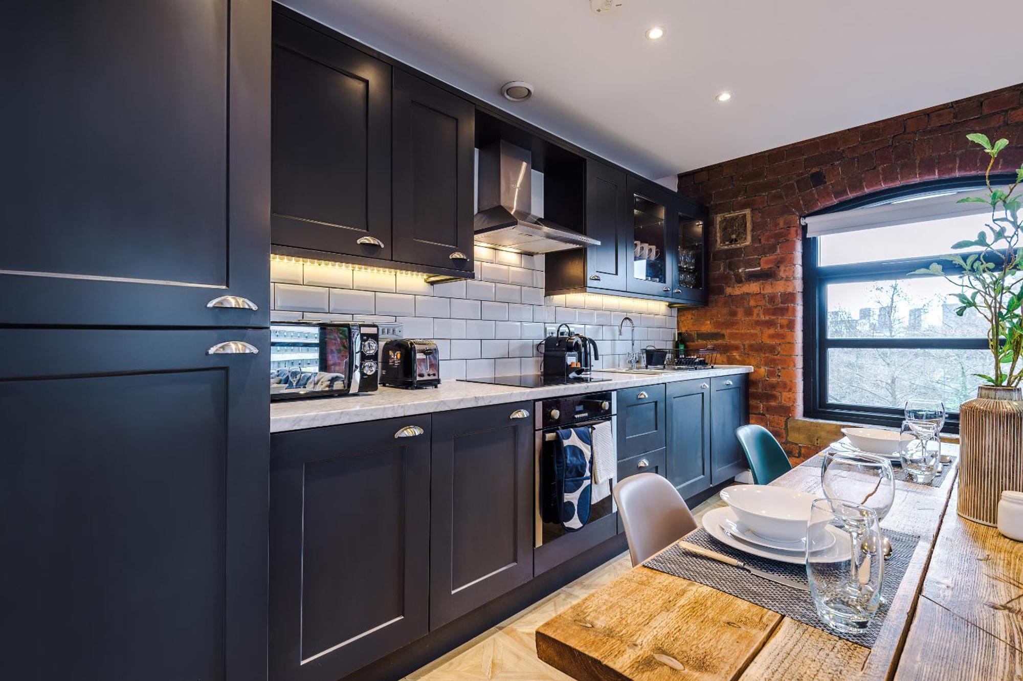 2 King Size Beds In Manhattan Styled Oversize Apartment Leeds  Exterior foto